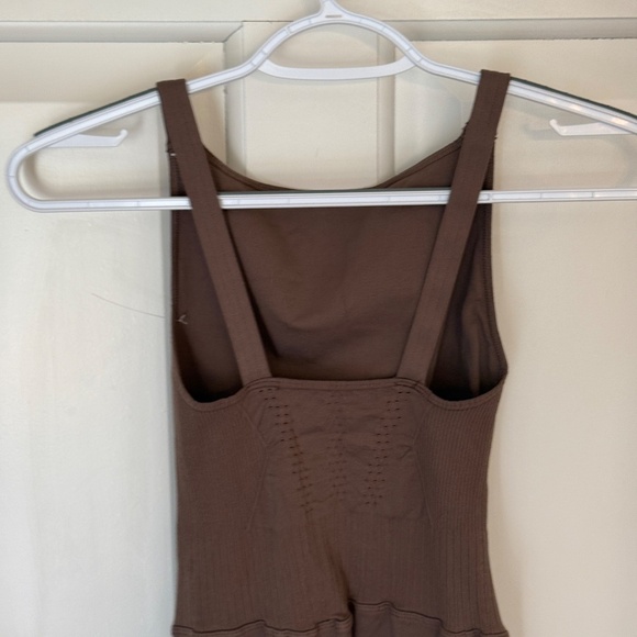 New! Free People Movement Good Karma High Neck Onsie in Wild Mustang 45455 - Picture 9 of 13